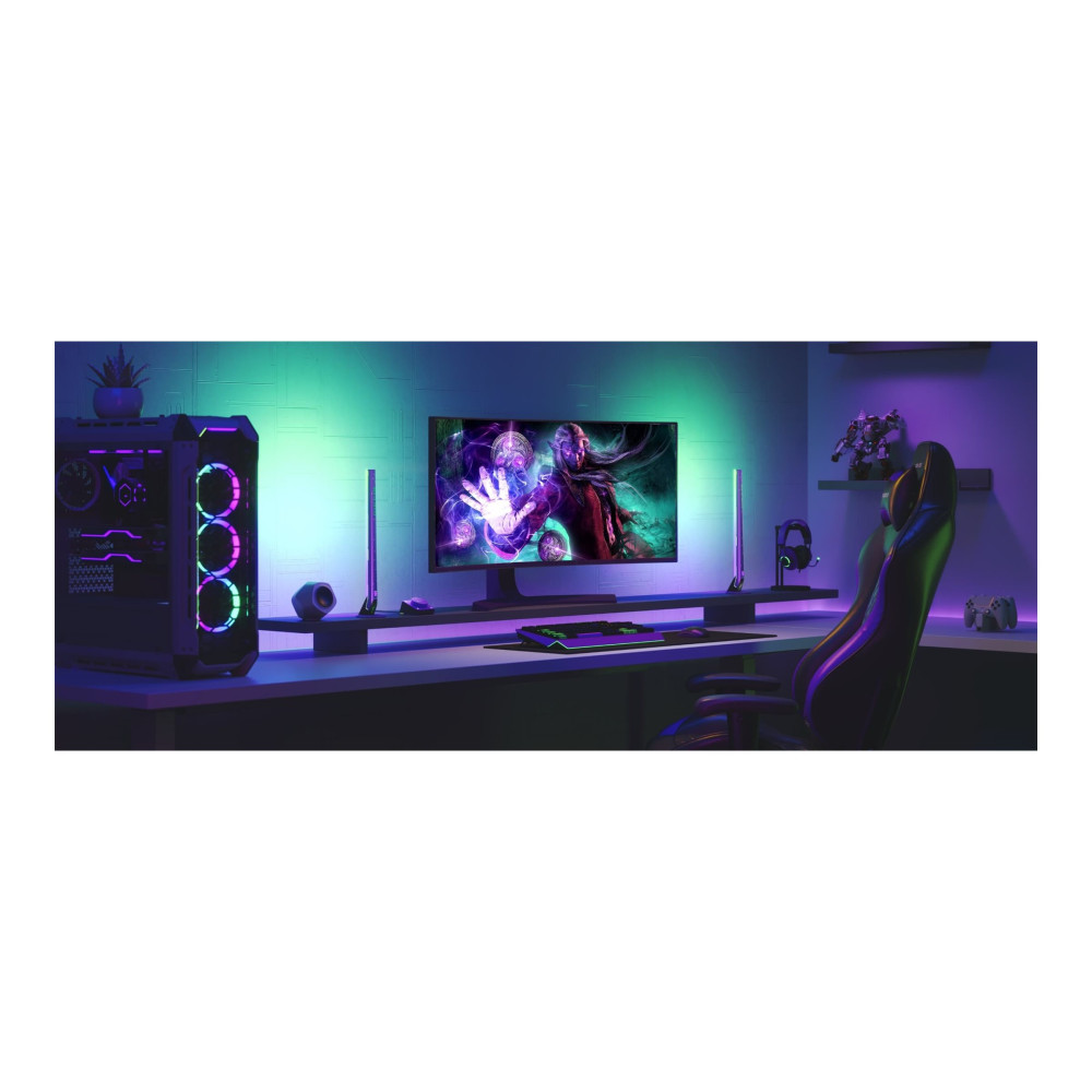 Produktbild för Govee H6047 - ljuslist - LED - 24 W - RGBIC - 7500 K (paket om 2)