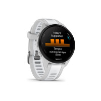Produktbild för Garmin Forerunner 165 - dimma grå - sportklocka med band - whitestone - 4 GB