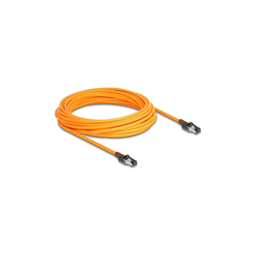 Produktbild för Delock patch-kabel - 10 m - orange
