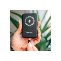 Produktbild för Verbatim Charge 'n' Go trådlös powerbank - magnetfäste - Li-pol - USB-C - 20 Watt