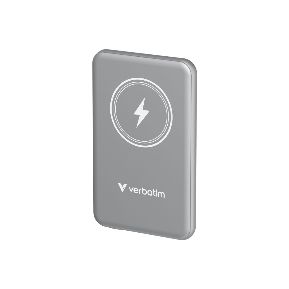 Produktbild för Verbatim Charge 'n' Go trådlös powerbank - magnetfäste - Li-pol - USB-C - 20 Watt