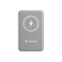 Produktbild för Verbatim Charge 'n' Go trådlös powerbank - magnetfäste - Li-pol - USB-C - 20 Watt