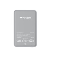 Produktbild för Verbatim Charge 'n' Go trådlös powerbank - magnetfäste - Li-pol - USB-C - 20 Watt