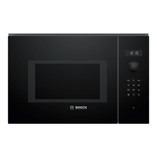 Bosch Group Bosch Serie | 6 BEL554MB0 - mikrovågsugn med grill - inbyggd - svart