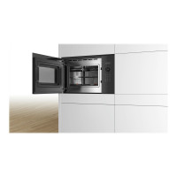 Produktbild för Bosch Serie | 6 BEL554MB0 - mikrovågsugn med grill - inbyggd - svart