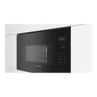 Produktbild för Bosch Serie | 6 BEL554MB0 - mikrovågsugn med grill - inbyggd - svart