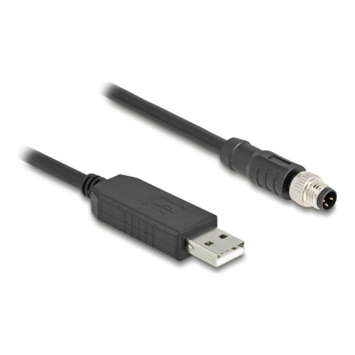 DeLOCK Delock - USB / seriell kabel - USB till 3-polig M8 RS-232 - 1.8 m