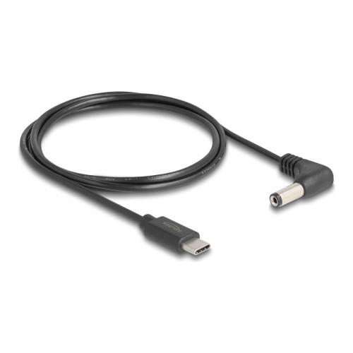 DeLOCK Delock - strömkabel - 24 pin USB-C till DC-jack 5,5 x 2,1 mm - 1.5 m