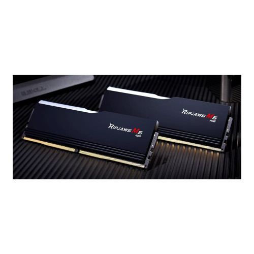 G.Skill G.Skill Ripjaws M5 RGB F5-6000J3040G32GX2-RM5RK - DDR5 - sats - 64 GB: 2 x 32 GB - DIMM 288-pin / PC5-24000 - ej buffrad