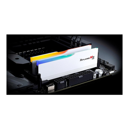 G.Skill G.Skill Ripjaws M5 RGB F5-6000J3040F16GX2-RM5RW - DDR5 - sats - 32 GB: 2 x 16 GB - DIMM 288-pin / PC5-24000 - ej buffrad