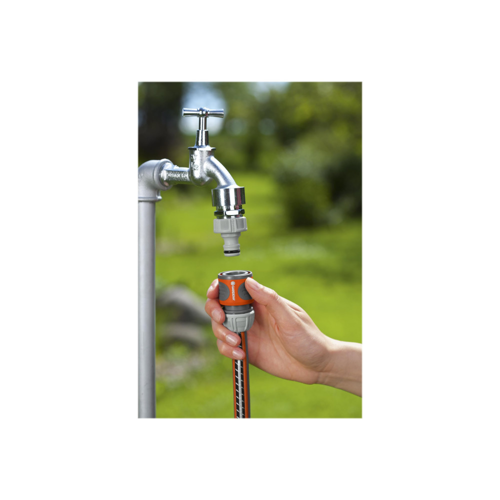Produktbild för Gardena Original System - tryckanslutning - lämplig för 26,5 mm och 33,3 mm kranar