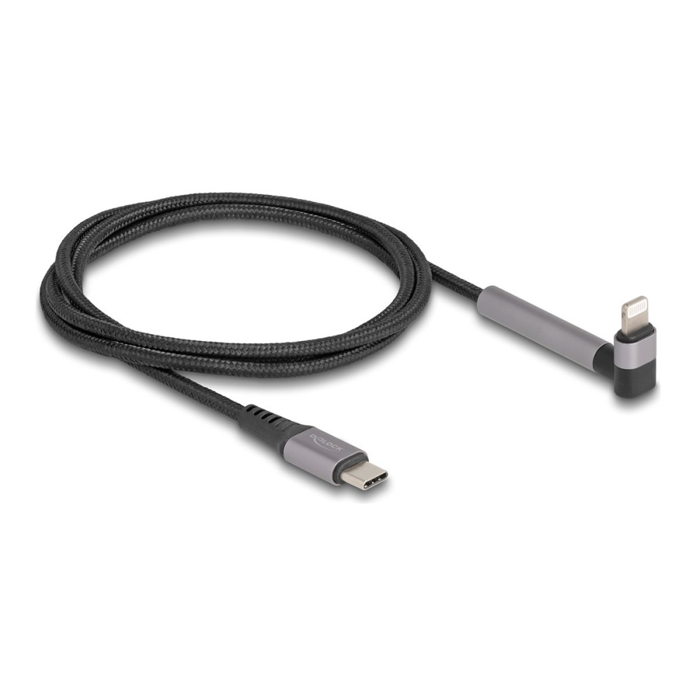 Produktbild för Delock Lightning-kabel - Lightning / USB - MFI-certifierad - 1.5 m