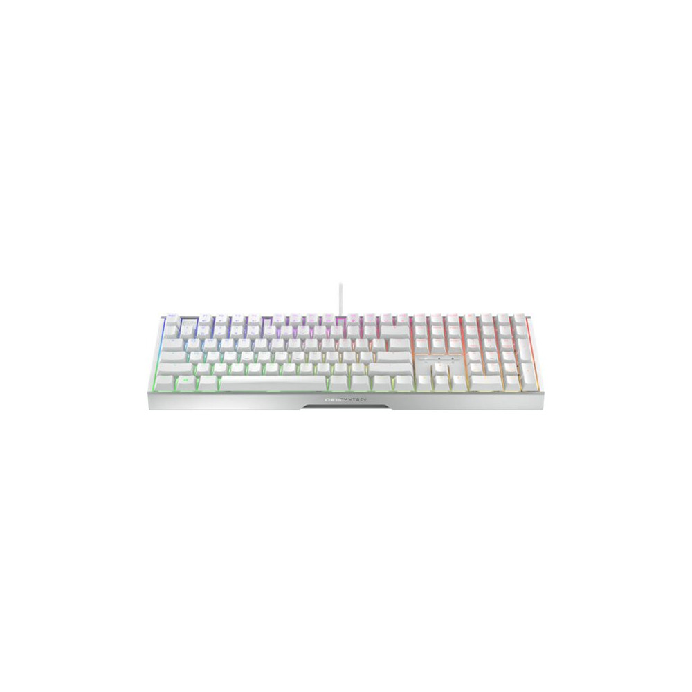 Produktbild för CHERRY XTRFY MX 3.1 - tangentbord - 100% full size - QWERTZ - tysk - vit Inmatningsenhet