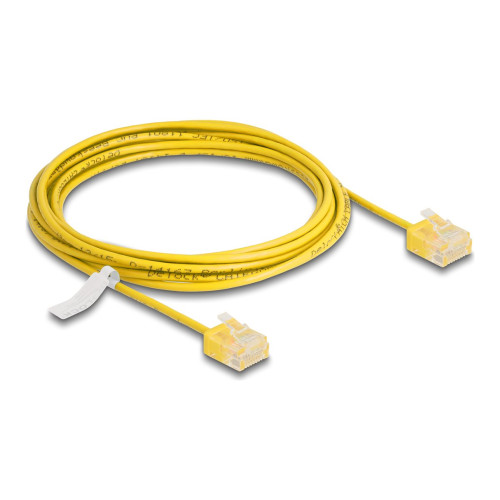 DeLOCK Delock patch-kabel - 3 m - gul