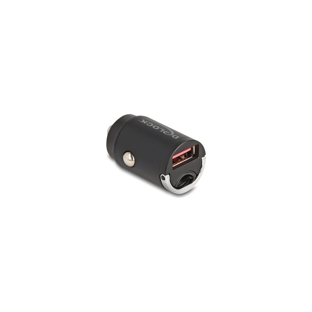 Produktbild för Delock strömadapter för bil - USB - 18 Watt