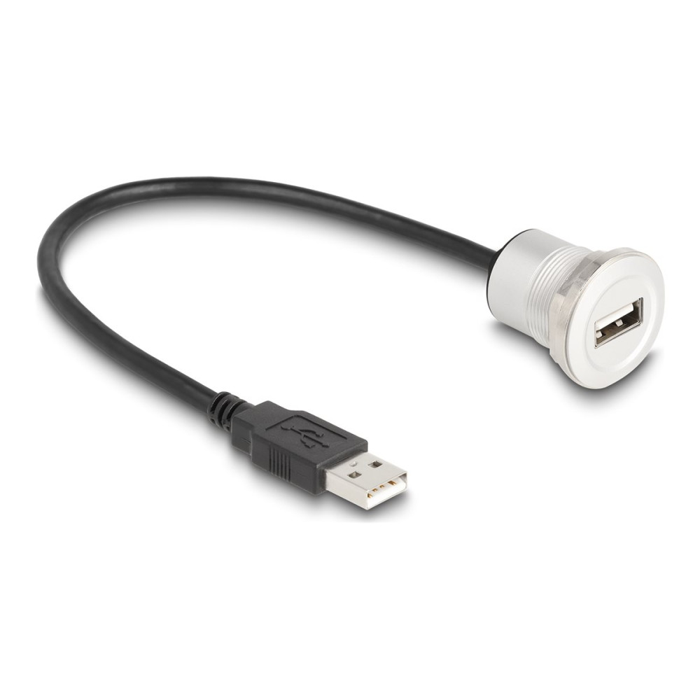 Produktbild för Delock - USB-förlängningskabel - USB till USB - 30 cm
