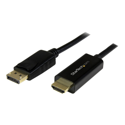 StarTech.com Startech DisplayPort till HDMI-konverterarkabel - 5 m - 4K - adapterkabel - DisplayPort / HDMI - 5 m