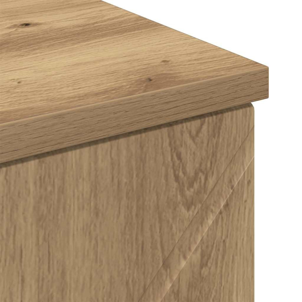 Produktbild för Badrumsskåp Artisan Ek 30 x 35 x 80 cm Konstruerat trä & Metall