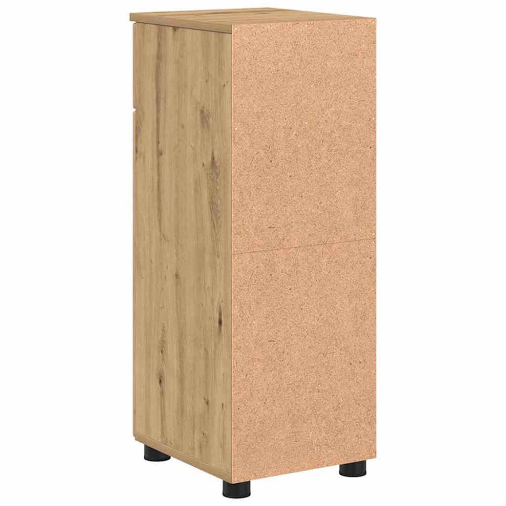 Produktbild för Badrumsskåp Artisan Ek 30 x 35 x 80 cm Konstruerat trä & Metall