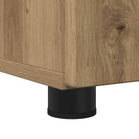 Produktbild för Badrumsskåp Artisan Ek 30 x 35 x 80 cm Konstruerat trä & Metall
