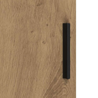Produktbild för Badrumsskåp Artisan Ek 30 x 35 x 80 cm Konstruerat trä & Metall