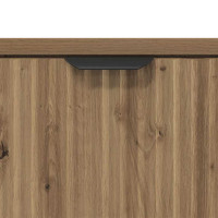 Produktbild för Sideboard med låda Artisan Ek 89,5 x 33 x 82 cm Konstruerat trä