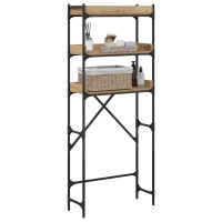 Produktbild för Tvättmaskins hylla Artisan Ek 67 x 25 x 163 cm Konstruerat trä