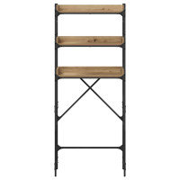 Produktbild för Tvättmaskins hylla Artisan Ek 67 x 25 x 163 cm Konstruerat trä