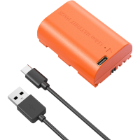 Produktbild för SmallRig 5407 Camera Battery USB-C Rechargable Canon LP-E6P Orange