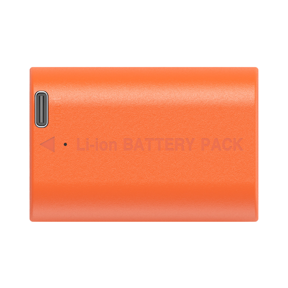 Produktbild för SmallRig 5407 Camera Battery USB-C Rechargable Canon LP-E6P Orange