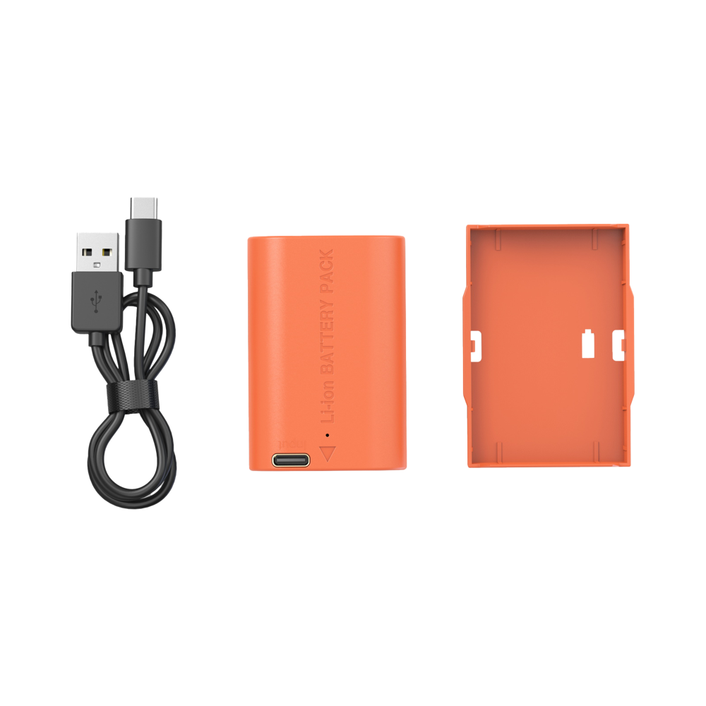Produktbild för SmallRig 5407 Camera Battery USB-C Rechargable Canon LP-E6P Orange