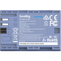 Produktbild för SmallRig 5406 Camera Battery USB-C Rechargable Canon LP-E6P