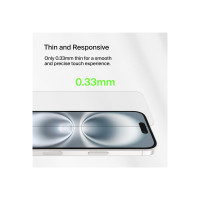 Produktbild för Belkin ScreenForce - skärmskydd för mobiltelefon - behandlad