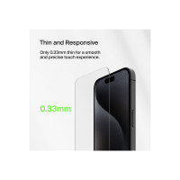 Produktbild för Belkin ScreenForce - skärmskydd för mobiltelefon - behandlad