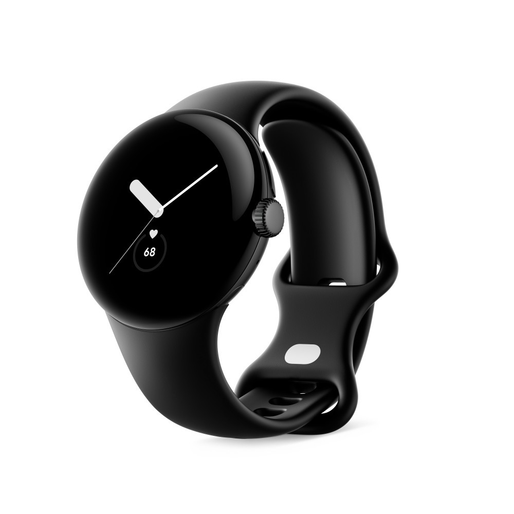 Produktbild för Google Pixel Watch - matte black - smart klocka med band - obsidian - 32 GB (Öppnad)