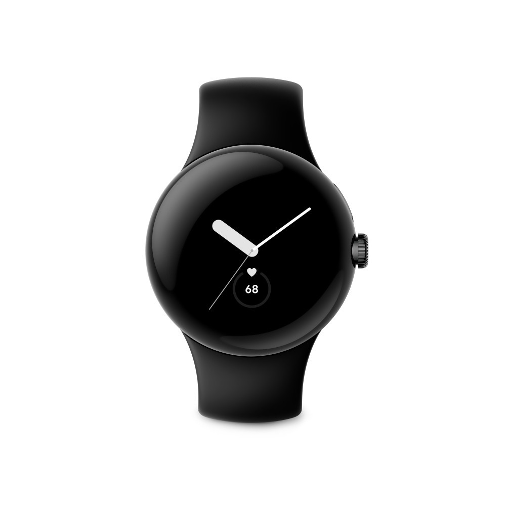 Produktbild för Google Pixel Watch - matte black - smart klocka med band - obsidian - 32 GB (Öppnad)