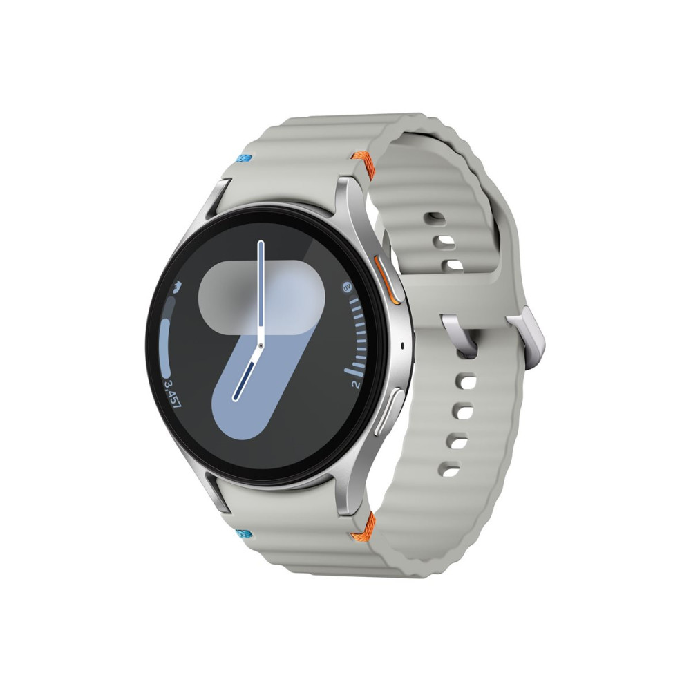 Produktbild för Samsung Galaxy Watch7 smart klocka med sportband - 32 GB - silver