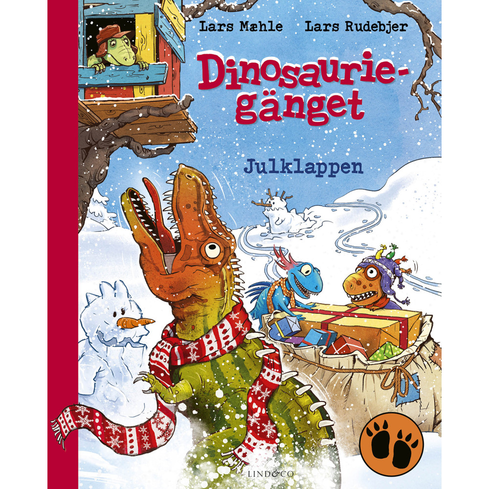 Produktbild för Dinosauriegänget. Julklappen (inbunden)