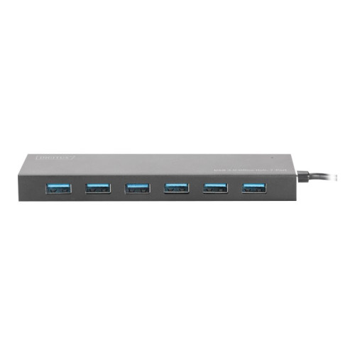 Digitus DIGITUS USB 3.0 Office Hub DA-70241-1 - hubb - 7 portar