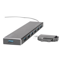 Produktbild för DIGITUS USB 3.0 Office Hub DA-70241-1 - hubb - 7 portar