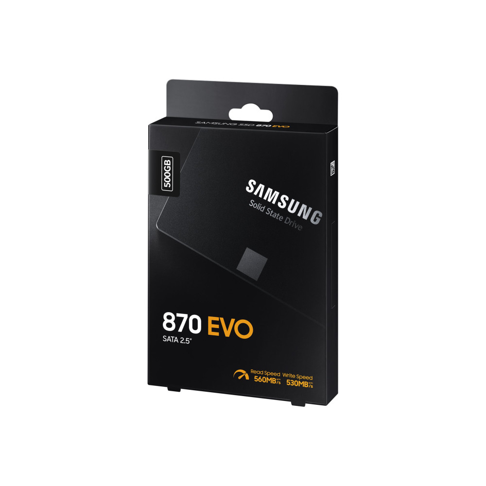 Produktbild för Samsung 870 EVO MZ-77E500B - SSD - 500 GB - SATA 6Gb/s