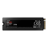 Produktbild för Samsung 990 PRO MZ-V9P2T0CW - SSD - 2 TB - PCIe 4.0 x4 (NVMe)