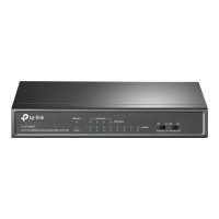 Produktbild för TP-Link TL-SF1008LP - V1 - switch - 8 portar - ohanterad