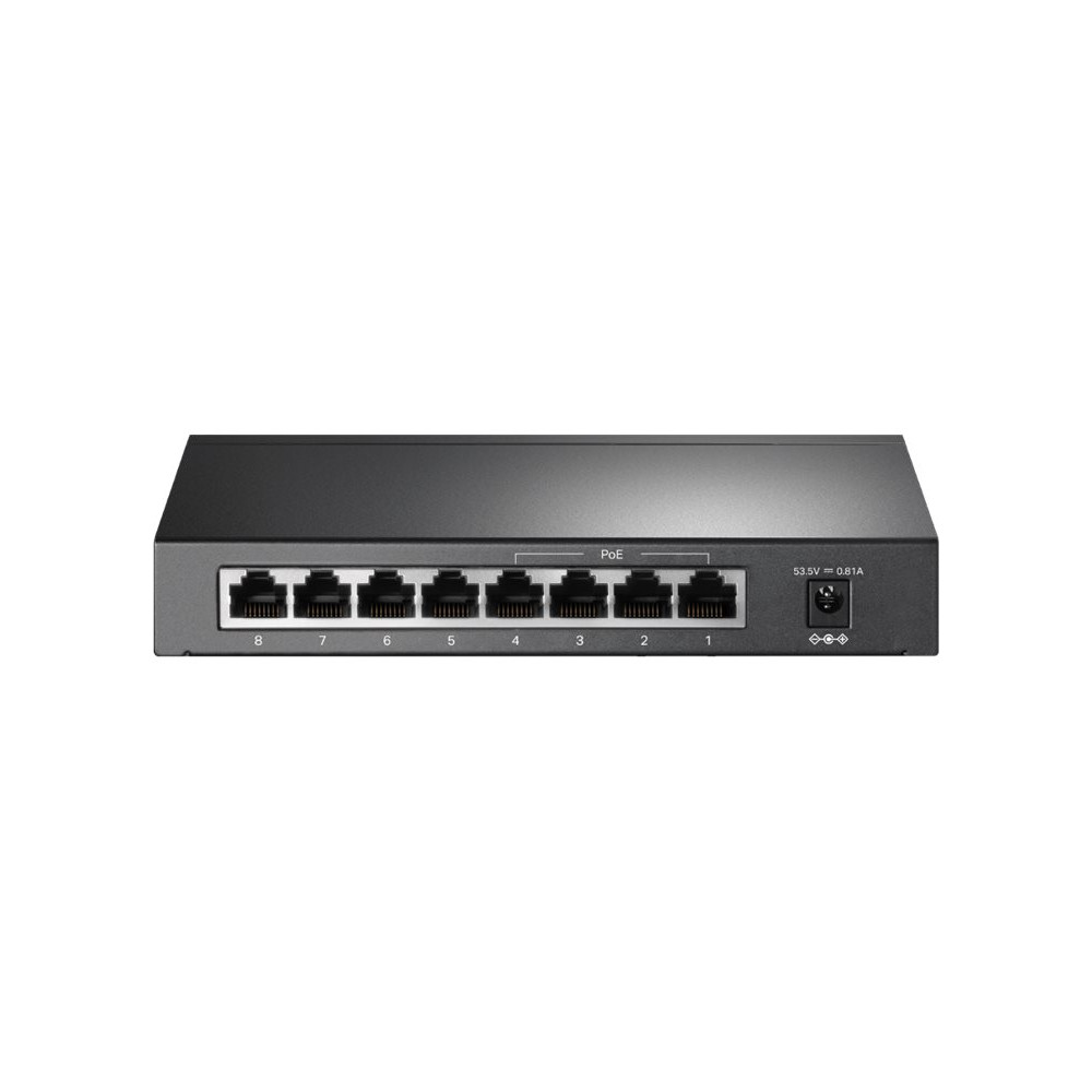 Produktbild för TP-Link TL-SF1008LP - V1 - switch - 8 portar - ohanterad