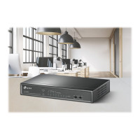 Produktbild för TP-Link TL-SF1008LP - V1 - switch - 8 portar - ohanterad