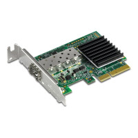 Produktbild för TRENDnet TEG-10GECSFP - nätverksadapter - PCIe 2.0 x4 - 10 Gigabit SFP+ - TAA-kompatibel