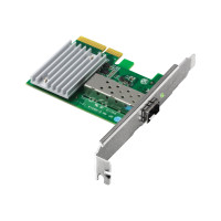 Produktbild för TRENDnet TEG-10GECSFP - nätverksadapter - PCIe 2.0 x4 - 10 Gigabit SFP+ - TAA-kompatibel