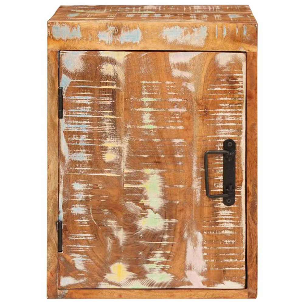 Produktbild för Sängbord Brun 35 x 33 x 48 cm Massivt återvunnet trä