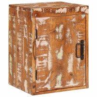 Produktbild för Sängbord 2 pcs Brun 35 x 33 x 48 cm Massivt återvunnet trä