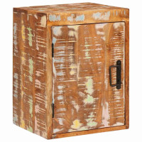 Produktbild för Sängbord 2 pcs Brun 35 x 33 x 48 cm Massivt återvunnet trä